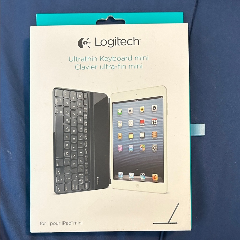 New Logitech Ultrathin Keyboard Mini for iPad Mini - Black